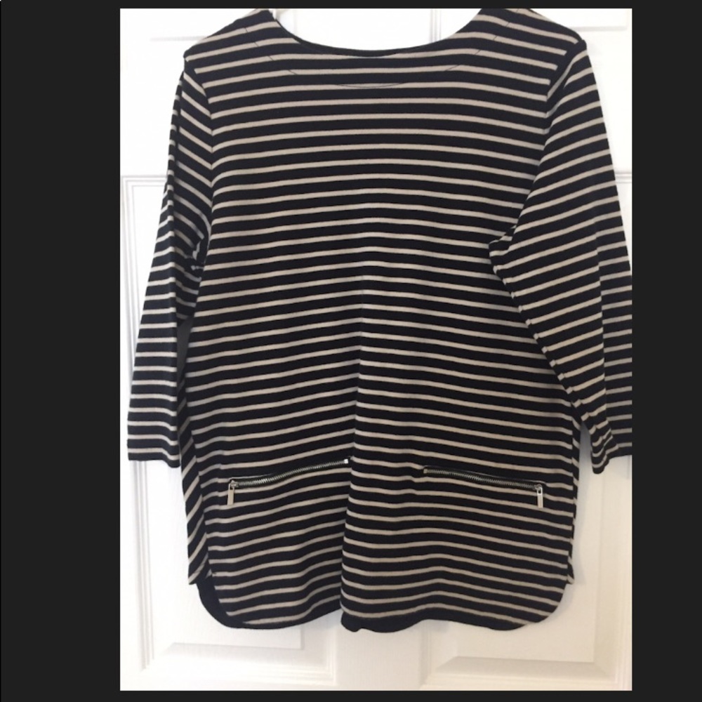 Striped tunic